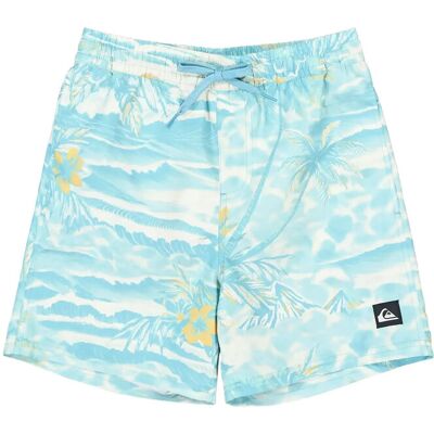 Quiksilver Everyday Printed Volley Yth 14 176 AQUA SUNDOWN 176 Quiksilver Everyday Printed Volley Yth 14 176 AQUA SUNDOWN 176