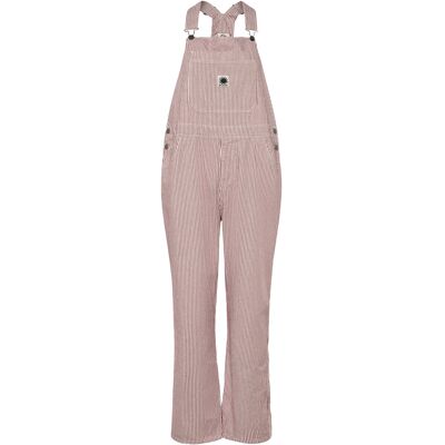 Quiksilver Angua Stripes Dungaree XL BURNT RUSSET STRIPE XL Quiksilver Angua Stripes Dungaree XL BURNT RUSSET STRIPE XL