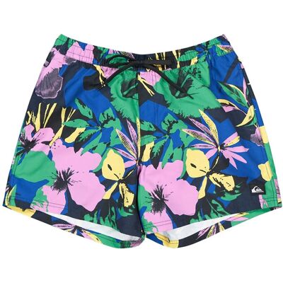 Quiksilver Everyday Printed Volley 15 XL DARK NAVY INTERACT FLORAL XL Quiksilver Everyday Printed Volley 15 XL DARK NAVY INTERACT FLORAL XL
