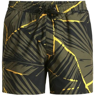 Quiksilver Everyday Printed Volley 15 M GRAPE LEAF NATURAL GEO M Quiksilver Everyday Printed Volley 15 M GRAPE LEAF NATURAL GEO M