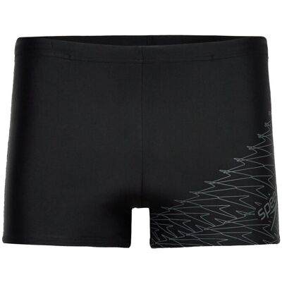Speedo Mens Medley Logo Aquashort 32 BLACK 32 Speedo Mens Medley Logo Aquashort 32 BLACK 32