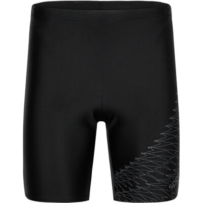 Speedo Mens Medley Logo Jammer 28 GREY 28 Speedo Mens Medley Logo Jammer 28 GREY 28