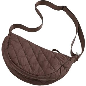Lindex Bag Bumbag W Quilt ONE SIZE DARK BROWN ONE SIZE Lindex Bag Bumbag W Quilt ONE SIZE DARK BROWN ONE SIZE