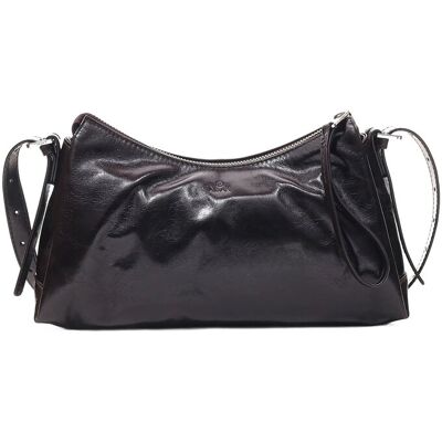 Adax Milano Shoulder Bag Cecilia ONE SIZE DARK BROWN ONE SIZE Adax Milano Shoulder Bag Cecilia ONE SIZE DARK BROWN ONE SIZE