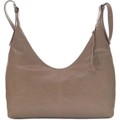 Adax Milano Shoulder Bag Viviana ONE SIZE STONE ONE SIZE Adax Milano Shoulder Bag Viviana ONE SIZE STONE ONE SIZE