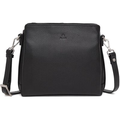 Adax Cormorano Shoulder Bag Sia ONE SIZE BLACK ONE SIZE Adax Cormorano Shoulder Bag Sia ONE SIZE BLACK ONE SIZE