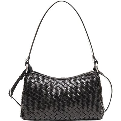 Adax Salerno Shoulder Bag Eleonora ONE SIZE BLACK ONE SIZE Adax Salerno Shoulder Bag Eleonora ONE SIZE BLACK ONE SIZE