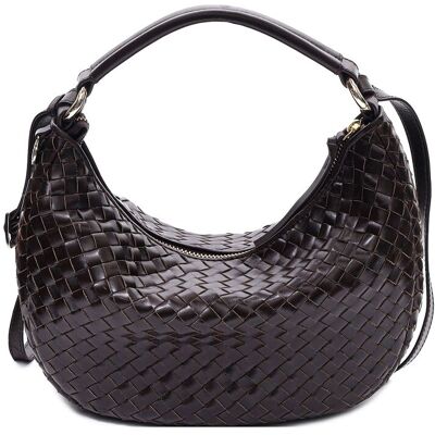 Adax Salerno Shoulder Bag Marlin ONE SIZE DARK BROWN ONE SIZE Adax Salerno Shoulder Bag Marlin ONE SIZE DARK BROWN ONE SIZE