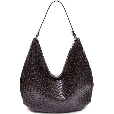 Adax Salerno Shoulder Bag Mindy ONE SIZE DARK BROWN ONE SIZE Adax Salerno Shoulder Bag Mindy ONE SIZE DARK BROWN ONE SIZE