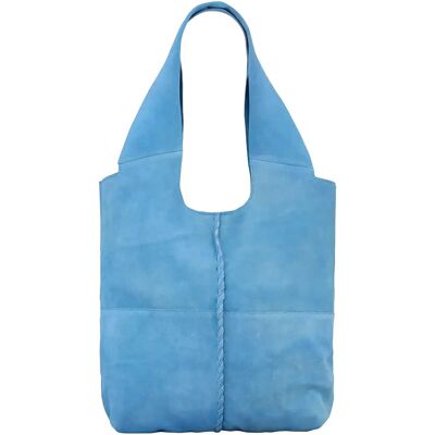 Becksöndergaard Suede Demi Bag ONE SIZE AZURE BLUE ONE SIZE Becksöndergaard Suede Demi Bag ONE SIZE AZURE BLUE ONE SIZE