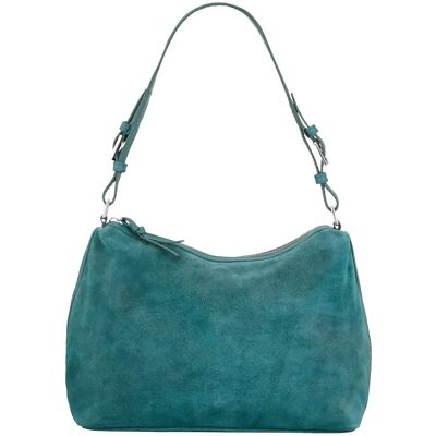Becksöndergaard Suede Ginni Medi Bag ONE SIZE MEDITEAL GREEN ONE SIZE Becksöndergaard Suede Ginni Medi Bag ONE SIZE MEDITEAL GREEN ONE SIZE