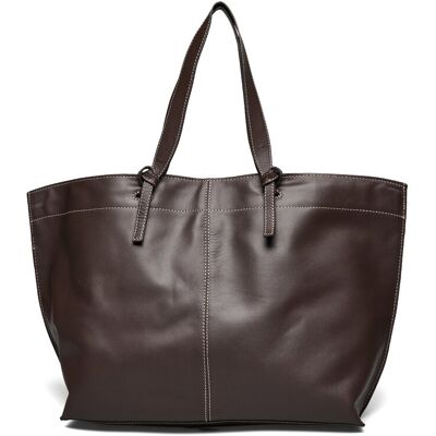 Becksöndergaard Glossy Aubrey Bag ONE SIZE HOT FUDGE BROWN ONE SIZE Becksöndergaard Glossy Aubrey Bag ONE SIZE HOT FUDGE BROWN ONE SIZE