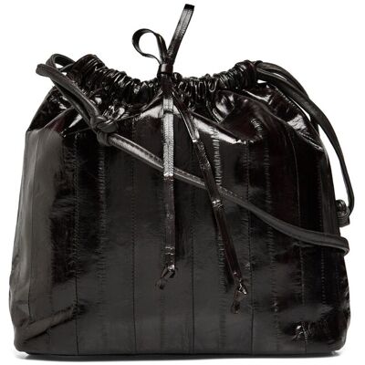 Becksöndergaard Eelskin Gila Bag ONE SIZE HOT FUDGE BROWN ONE SIZE Becksöndergaard Eelskin Gila Bag ONE SIZE HOT FUDGE BROWN ONE SIZE