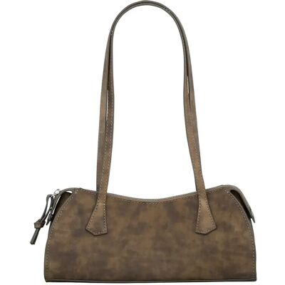 Becksöndergaard Worn Babette Bag ONE SIZE HOT FUDGE BROWN ONE SIZE Becksöndergaard Worn Babette Bag ONE SIZE HOT FUDGE BROWN ONE SIZE