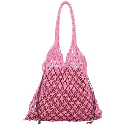 Becksöndergaard Rope Cera L Bag 36X 36CM WILD ORCHID PINK 36X 36CM Becksöndergaard Rope Cera L Bag 36X 36CM WILD ORCHID PINK 36X 36CM