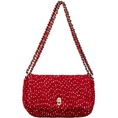 Becksöndergaard Boucle Hollis Bag ONE SIZE RED OCHRE ONE SIZE Becksöndergaard Boucle Hollis Bag ONE SIZE RED OCHRE ONE SIZE