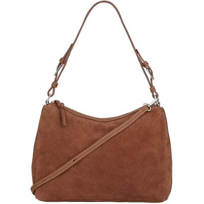Becksöndergaard Suede Ginni Medi Bag 30X 22CM BROWN TORTOISE SHELL 30X 22CM Becksöndergaard Suede Ginni Medi Bag 30X 22CM BROWN TORTOISE SHELL 30X 22CM