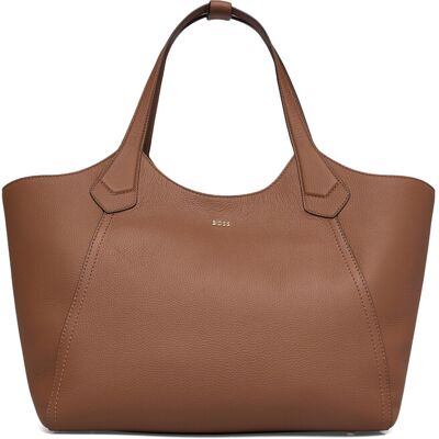 Boss Lenah New Tote ONE SIZE MEDIUM BROWN ONE SIZE Boss Lenah New Tote ONE SIZE MEDIUM BROWN ONE SIZE