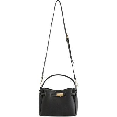 Lindex Bag In Imitation Leather ONE SIZE BLACK ONE SIZE Lindex Bag In Imitation Leather ONE SIZE BLACK ONE SIZE