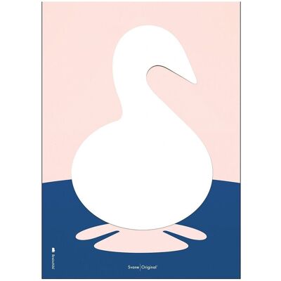 Brainchild Svane Lyserød Papirklip 70X100CM MULTI-COLORED 70X100CM Brainchild Svane Lyserød Papirklip 70X100CM MULTI-COLORED 70X100CM