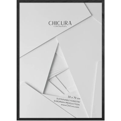ChiCura Wooden Frame - Black - Anti-Reflective Acrylic 50X 70CM BLACK 50X 70CM ChiCura Wooden Frame - Black - Anti-Reflective Acrylic 50X 70CM BLACK 50X 70CM