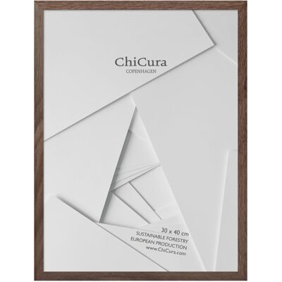 ChiCura Wooden Frame - 30X40Cm - Glass 30X40CM BROWN 30X40CM ChiCura Wooden Frame - 30X40Cm - Glass 30X40CM BROWN 30X40CM