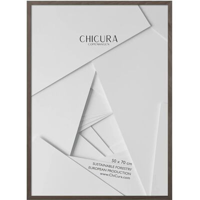 ChiCura Wooden Frame - Dark Oak - Anti-Reflective Acrylic 50X 70CM BROWN 50X 70CM ChiCura Wooden Frame - Dark Oak - Anti-Reflective Acrylic 50X 70CM BROWN 50X 70CM