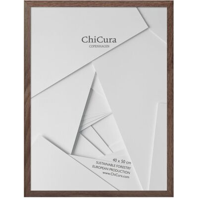 ChiCura Wooden Frame - 40X50Cm - Glass 40X50CM BROWN 40X50CM ChiCura Wooden Frame - 40X50Cm - Glass 40X50CM BROWN 40X50CM