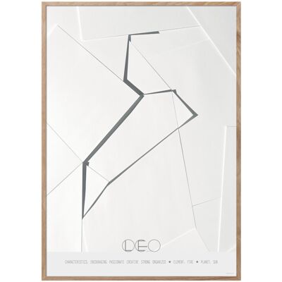ChiCura Leo - The Lion 29.7X42CM MULTIPLE COLOR 29.7X42CM ChiCura Leo - The Lion 29.7X42CM MULTIPLE COLOR 29.7X42CM
