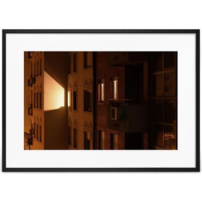 Democratic Gallery Poster House & Lights 21X30 ORANGE 21X30 Democratic Gallery Poster House & Lights 21X30 ORANGE 21X30