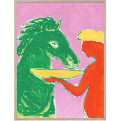 If Walls Could Talk I'm Sorry But I Don't Eat Grass 30X40CM MULTI-COLORED 30X40CM If Walls Could Talk I'm Sorry But I Don't Eat Grass 30X40CM MULTI-COLORED 30X40CM