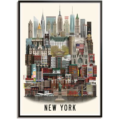Martin Schwartz New York Standard Poster 50X70CM MULTI COLOR 50X70CM Martin Schwartz New York Standard Poster 50X70CM MULTI COLOR 50X70CM