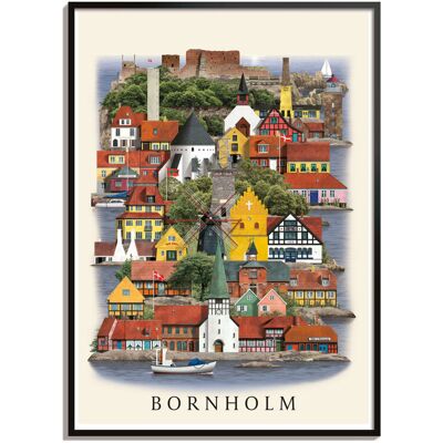 Martin Schwartz Bornholm Standard Poster 50X70CM MULTI COLOR 50X70CM Martin Schwartz Bornholm Standard Poster 50X70CM MULTI COLOR 50X70CM