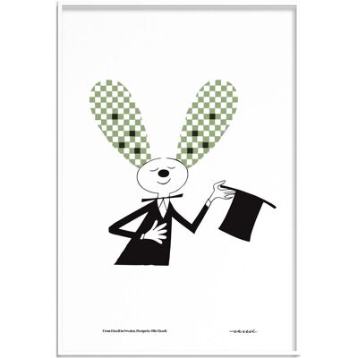 Olle Eksell Rabbit 50X70CM MULTICOLOUR 50X70CM Olle Eksell Rabbit 50X70CM MULTICOLOUR 50X70CM