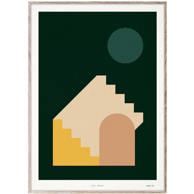 Paper Collective Lunar 02 - 30X40 30X40CM MULTI-COLORED 30X40CM Paper Collective Lunar 02 - 30X40 30X40CM MULTI-COLORED 30X40CM