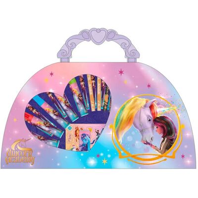 Undercover Unicorn Academy Colouring Case, 51 Pcs. ONE SIZE MULTICOLOR ONE SIZE Undercover Unicorn Academy Colouring Case, 51 Pcs. ONE SIZE MULTICOLOR ONE SIZE