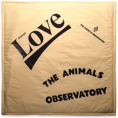 THE ANIMALS OBSERVATORY Blanket Accessories Blanket Soft Yellow ONE SIZE SOFT YELLOW ONE SIZE THE ANIMALS OBSERVATORY Blanket Accessories Blanket Soft Yellow ONE SIZE SOFT YELLOW ONE SIZE