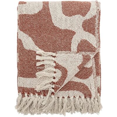 Bloomingville Salobre Throw 160X130CM BROWN 160X130CM Bloomingville Salobre Throw 160X130CM BROWN 160X130CM