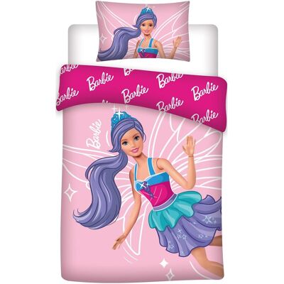 BrandMac Bed Linen Junior Barbie 032 100X140CM;40X45CM MULTI COLOURED 100X140CM;40X45CM BrandMac Bed Linen Junior Barbie 032 100X140CM;40X45CM MULTI COLOURED 100X140CM;40X45CM