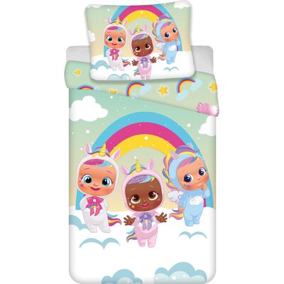 BrandMac Bed Linen Junior Cry Babies 1001 - 100X140, 40X45 Cm 100X140CM;40X45CM MULTI COLOURED 100X140CM;40X45CM BrandMac Bed Linen Junior Cry Babies 1001 - 100X140, 40X45 Cm 100X140CM;40X45CM MULTI COLOURED 100X140CM;40X45CM