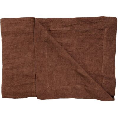 DAY Home Day Linen Blanket 140X220CM SHITAKE 140X220CM DAY Home Day Linen Blanket 140X220CM SHITAKE 140X220CM