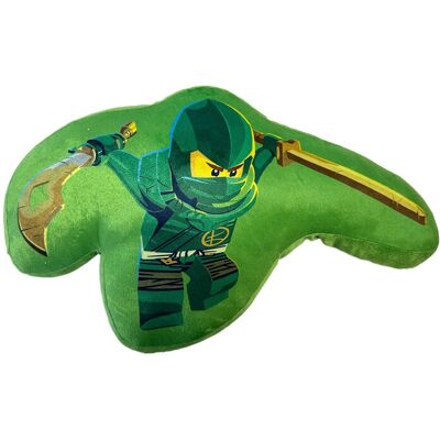 Euromic Lego Ninjago Lloyd, Figurformede Puder ONE SIZE GREEN ONE SIZE Euromic Lego Ninjago Lloyd, Figurformede Puder ONE SIZE GREEN ONE SIZE