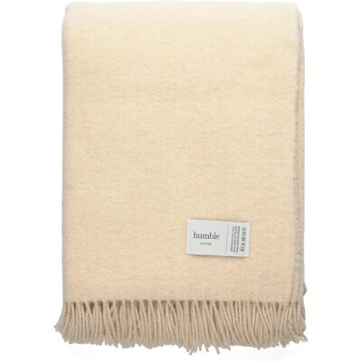 Wool Blanket Humble Living 140X200CM CREAM 140X200CM Wool Blanket Humble Living 140X200CM CREAM 140X200CM