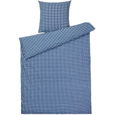 Juna Bæk&Bølge Påslakanset / 150X210 Cm Se 150X210;50X60CM DARK BLUE/WHITE 150X210;50X60CM Juna Bæk&Bølge Påslakanset / 150X210 Cm Se 150X210;50X60CM DARK BLUE/WHITE 150X210;50X60CM