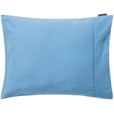 Lexington Home Blue Sky Washed Cotton Sateen Pillowcase 80X80 BLUE SKY 80X80 Lexington Home Blue Sky Washed Cotton Sateen Pillowcase 80X80 BLUE SKY 80X80