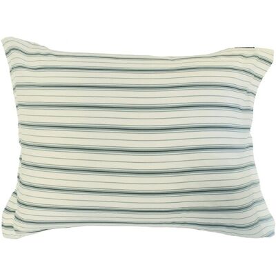 Lexington Home White/Eucalyptus Striped Cotton Poplin Bed Set 260X240/65X65X2 WHITE/EUCALYPTUS 260X240/65X65X2 Lexington Home White/Eucalyptus Striped Cotton Poplin Bed Set 260X240/65X65X2 WHITE/EUCALYPTUS 260X240/65X65X2