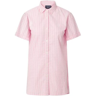 Lexington Home Lucy Kids Organic Cotton Seersucker Nightshirt 4/6Y PINK/WHITE 4/6Y Lexington Home Lucy Kids Organic Cotton Seersucker Nightshirt 4/6Y PINK/WHITE 4/6Y