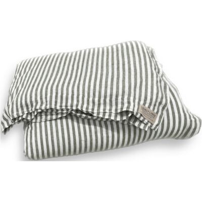 Lovely Linen Misty Duvet Cover 155X220CM JEEP GREEN 155X220CM Lovely Linen Misty Duvet Cover 155X220CM JEEP GREEN 155X220CM