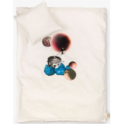 Marooms Space Bedding Junior 100X140CM;40X45CM WHITE 100X140CM;40X45CM Marooms Space Bedding Junior 100X140CM;40X45CM WHITE 100X140CM;40X45CM