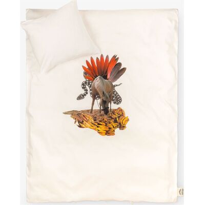 Marooms Nature Bedding Junior 100X140CM;40X45CM WHITE 100X140CM;40X45CM Marooms Nature Bedding Junior 100X140CM;40X45CM WHITE 100X140CM;40X45CM